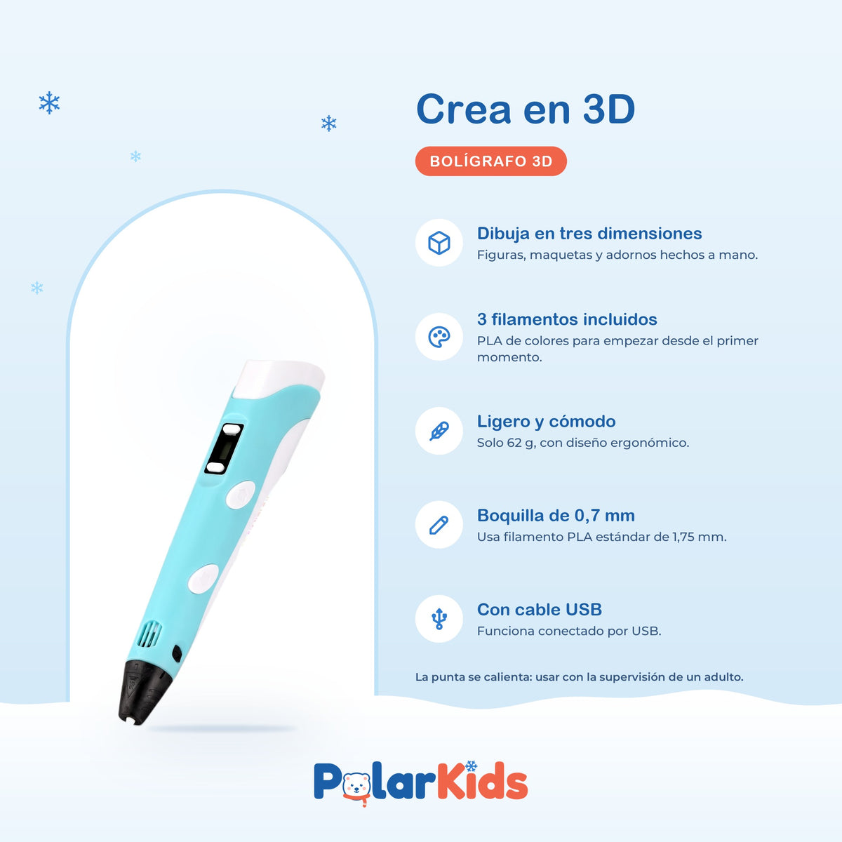 Bolígrafo 3D